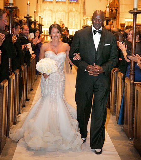  đám cưới Michael Jordan và Yvette Prieto
