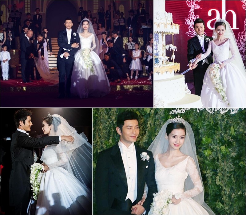 đám cưới Angela Baby và Huỳnh Hiểu Minh
