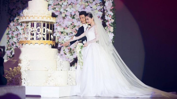 đám cưới Angela Baby và Huỳnh Hiểu Minh