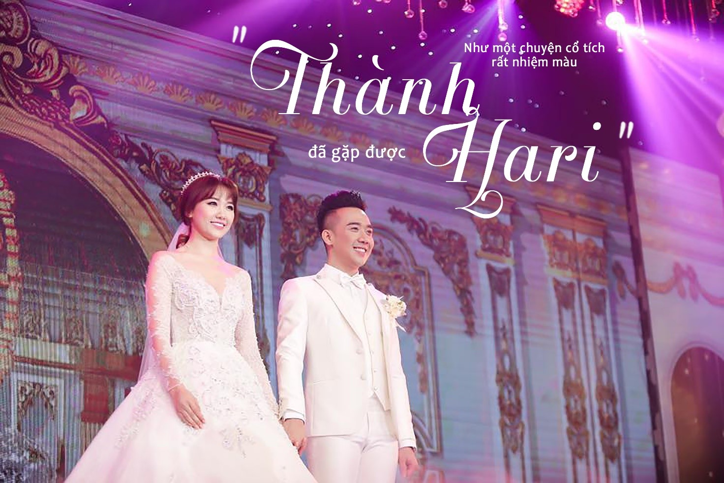 đám cưới Trấn Thành - Hari won