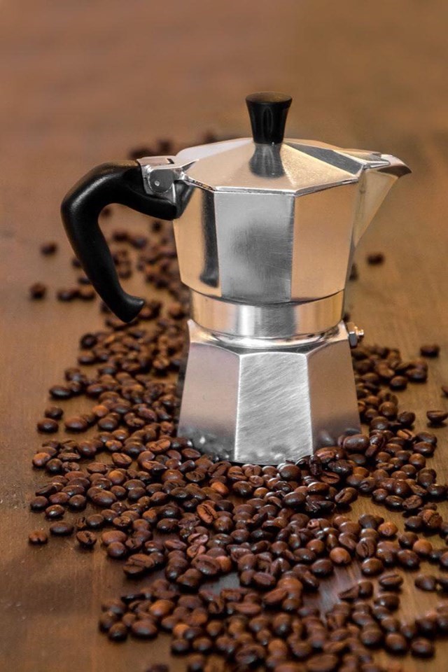 máy pha cà phê - moka pot