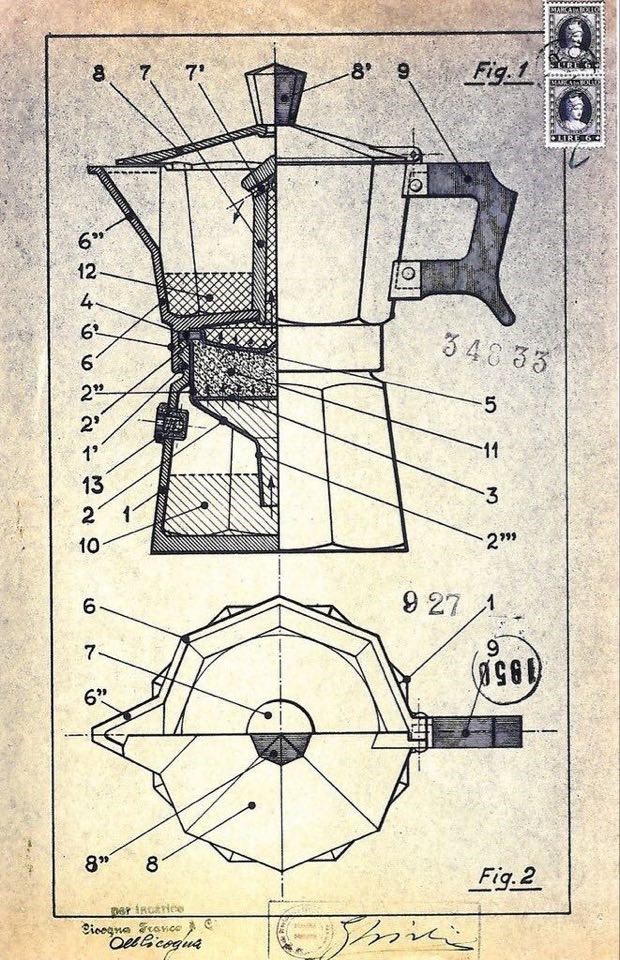 máy pha cà phê - moka pot