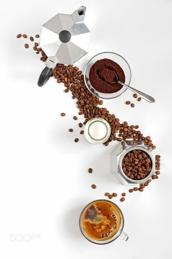 máy pha cà phê - moka pot
