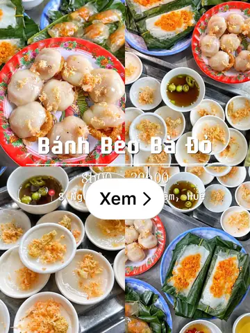Review Chi Tiết Quán Bánh Bèo Nậm Lọc Bà Đỏ Huế: Trải Nghiệm Hương Vị Đậm Chất Xứ Thần
