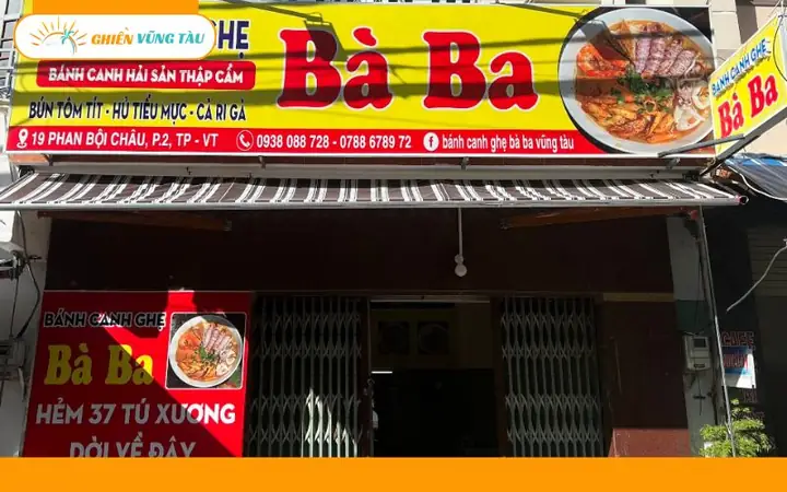 Review Quán Bánh Canh Ghẹ Bà Ba Vũng Tàu: Ngon Rẻ, Đáng Thử?