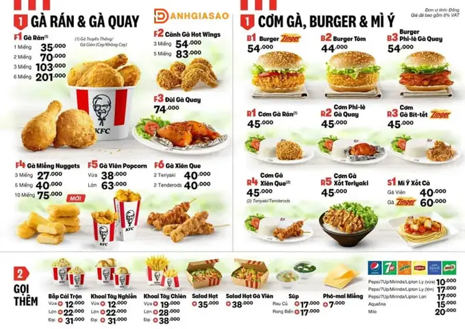Đánh Giá Chi Tiết Thực Đơn Kfc Nha Trang: Từ Gà Rán Đến Combo Tiết Kiệm
