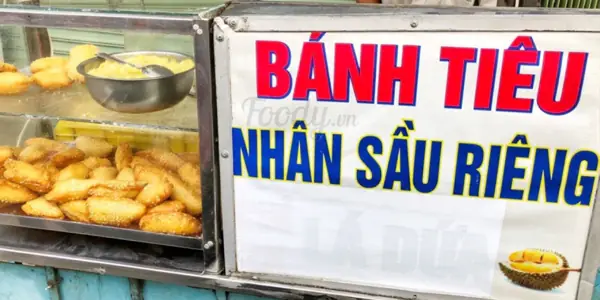Bánh Tiêu Nhân Sầu Riêng: Món Ăn Vặt "gây Nghiện" Và Review Quán Hà Tôn Quyền