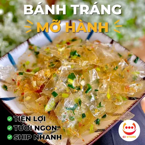 Cách Làm Bánh Tráng Trộn Phơi Sương Mỡ Hành Tại Nhà