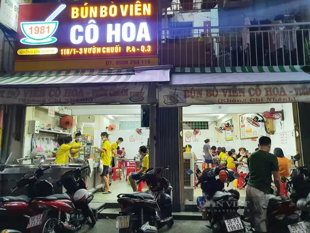 Bún Bò Viên Cô Hoa Vườn Chuối