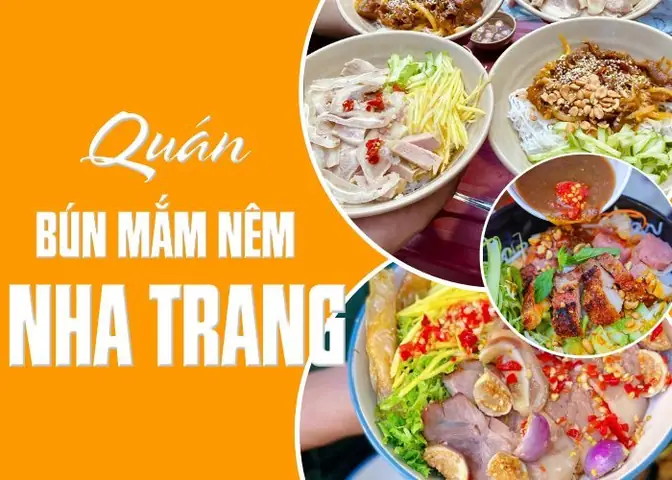 Top 7 Quán Bún Mắm Nêm Nha Trang Ngon Chuẩn Vị, Đậm Đà Hấp Dẫn
