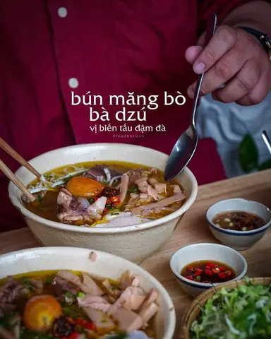 Bún Măng Bò Bà Dzú