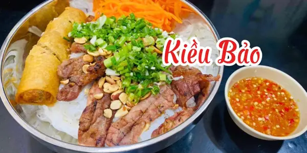 Review Chi Tiết Quán Bún Thịt Nướng Kiều Bảo - Đề Thám: Trải Nghiệm Món Ăn Vặt Giá Rẻ Trung Tâm
