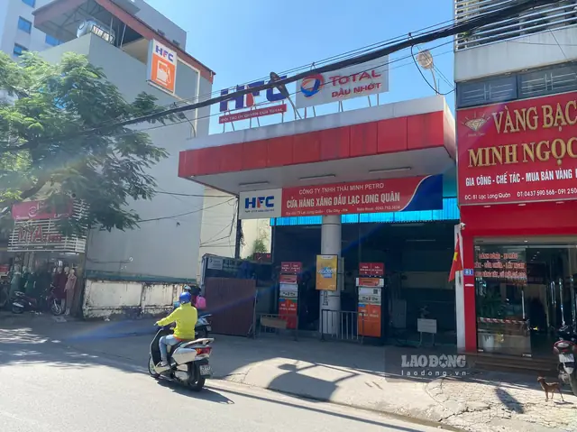 Cây Xăng Lạc Long Quân