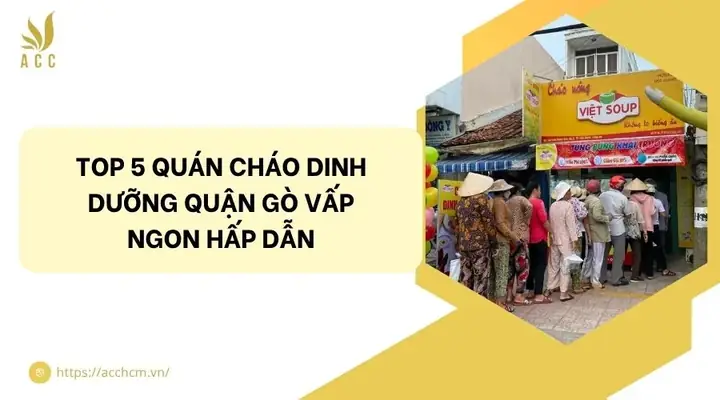 Top 5 Quán Cháo Dinh Dưỡng Gò Vấp: Đánh Giá Khách Quan & Trải Nghiệm Thực Tế