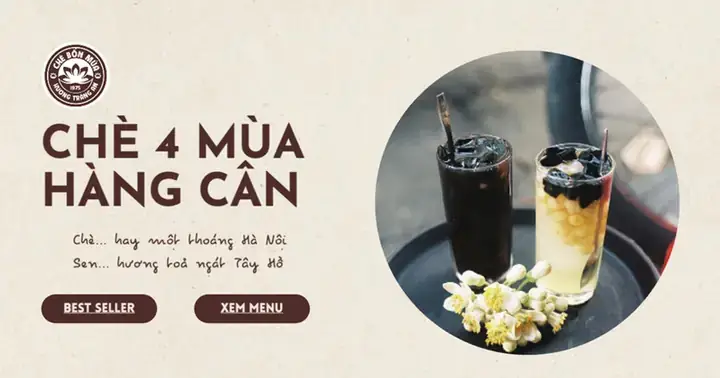 Review Chè 4 Mùa Hàng Cân: Trải Nghiệm Ẩm Thực Phố Cổ Hà Nội