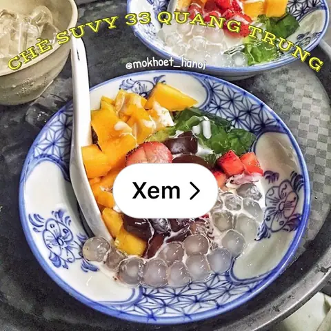 Review Chè Suvy 33 Quang Trung: Điểm Dừng Chân Béo Ngậy, Xinh Xắn Giữa Lòng Phố Cổ