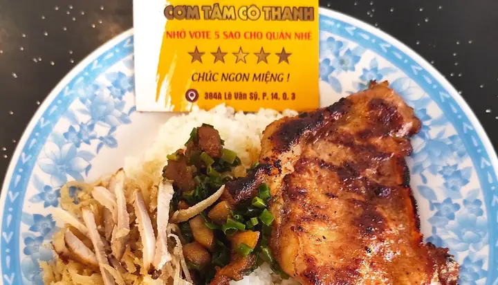 Cơm Tấm Cô Thanh Lê Văn Sỹ: Review Chi Tiết Quán Ăn Nổi Tiếng