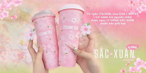 Review Feeling Tea Hai Bà Trưng: Trà Sữa Đài Loan Giá Sinh Viên Trong Lòng Phố Cổ