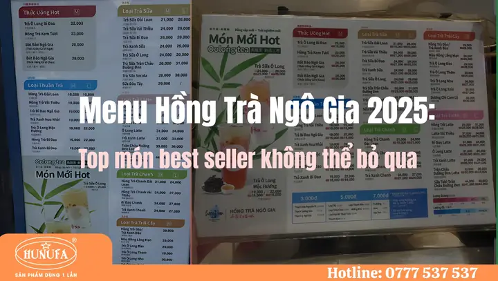 Review Chi Tiết Menu Hồng Trà Ngô Gia: Đánh Giá Toàn Diện Từ A-z