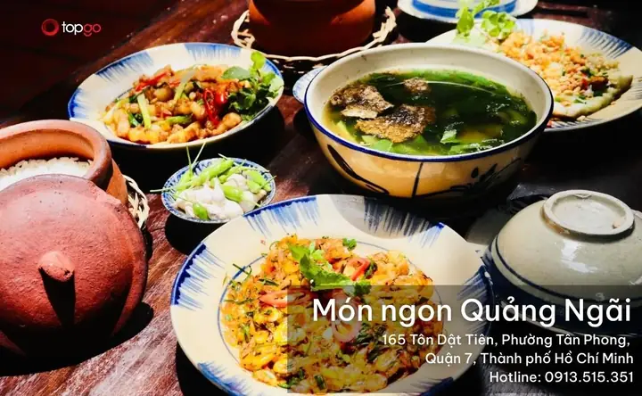 Món Ngon Quảng Ngãi 1: Điểm Đến Ăn Uống Chuẩn Vị Miền Trung Tại Tp.hcm