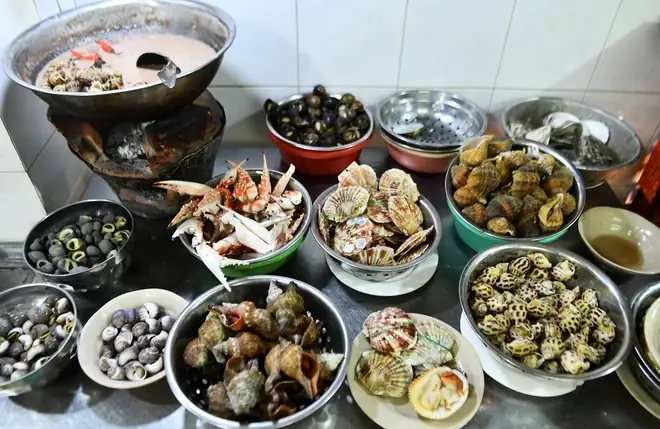 Ốc Vân Chợ Bến Thành