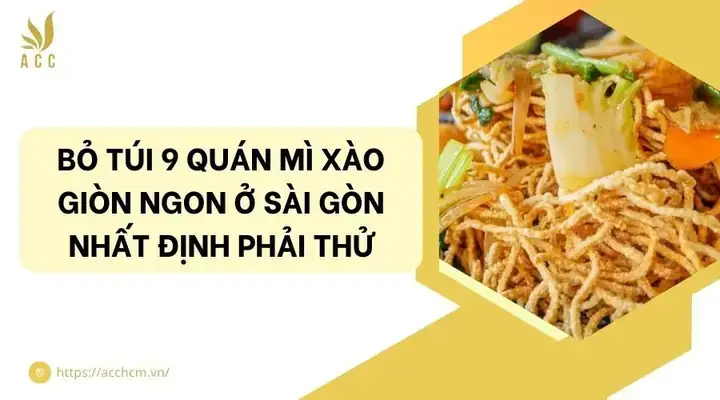 Quán Mì Xào Giòn Nghèo: Đánh Giá Toàn Diện Và Trải Nghiệm Thực Tế