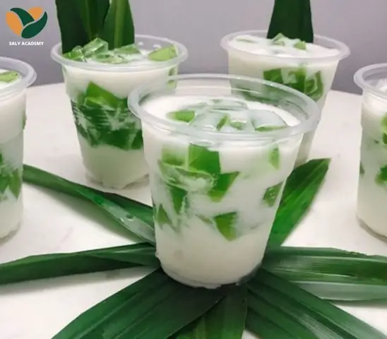 Sữa Chua Thạch Lá Nếp