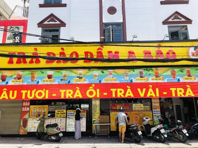 Trà Đào Dầm A Bảo