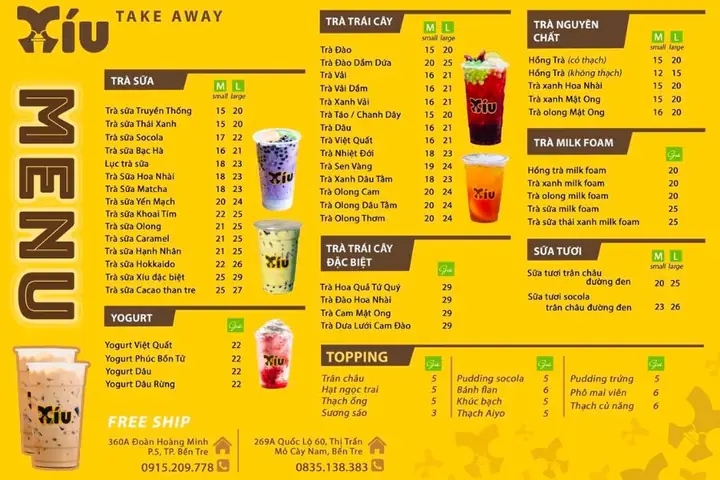 Trà Sữa Xíu Bến Tre