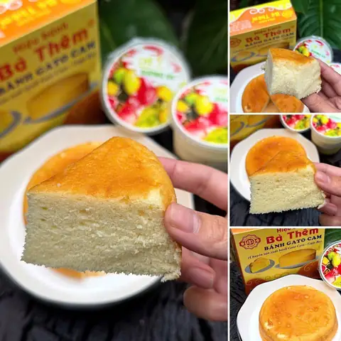 Bánh Gato Cam Bà Thêm