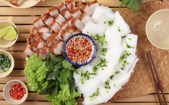 Bánh Hỏi Heo Quay Cần Thơ