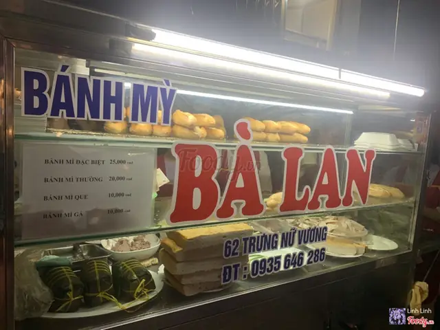 Bánh Mì Bà Lan Trưng Nữ Vương