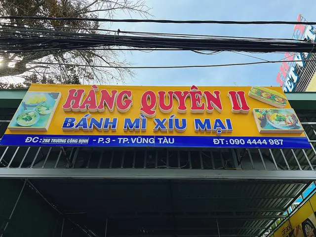 Bánh Mì Xíu Mại Hàng Quyên