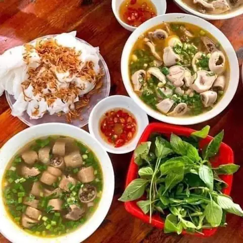 Bánh Mướt Xáo Lòng Hà Nội