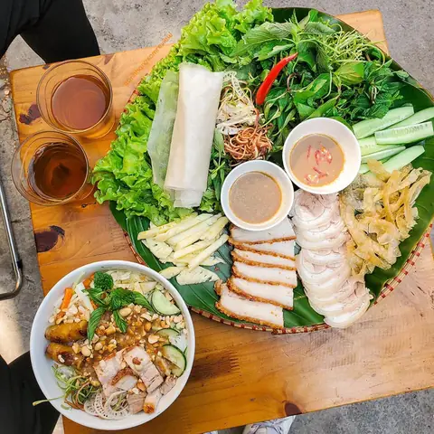 Bánh Tráng Cuốn Thịt Heo Đà Nẵng