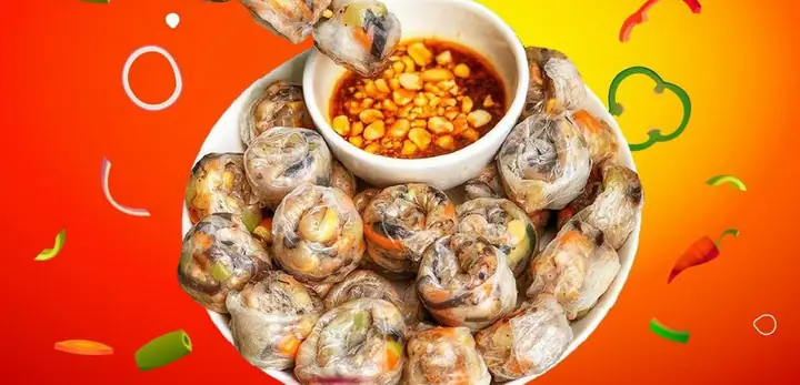 Bánh Tráng Lụi Sốt Mắm Me