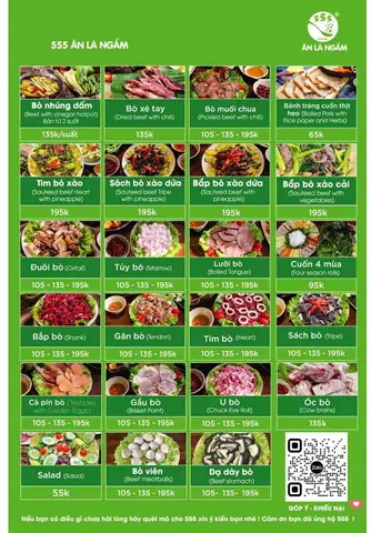 Bò Nhúng Dấm 555 Duy Tân