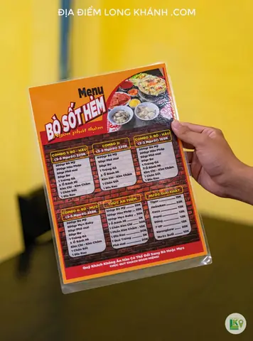 Bò Sốt Hẻm Long Thành