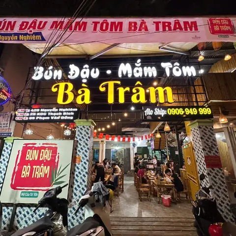 Bún Đậu Mắm Tôm Bà Trâm