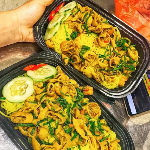Bún Lòng Xào Nghệ Đà Nẵng