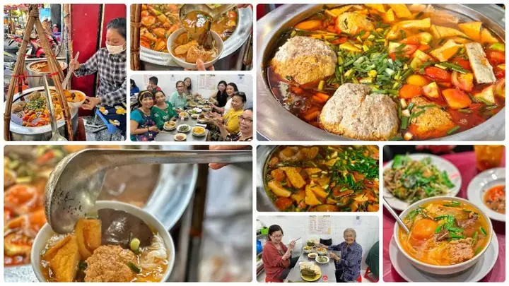 Review Quán Bún Riêu Gánh Quận 1: Hương Vị 50 Năm Trong Từng Tô Bún
