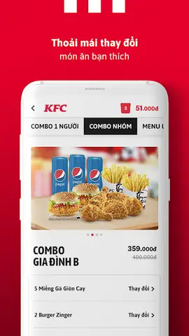Cách Đặt Gà Rán Kfc