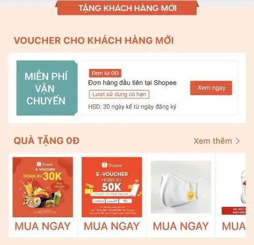 Cách Mua Voucher Trên Shopee