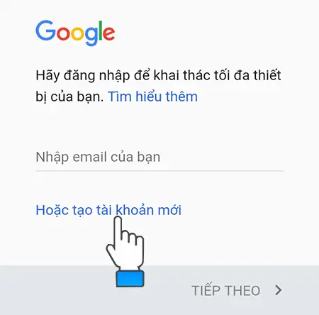 Cách Tạo Tài Khoản Ch Play