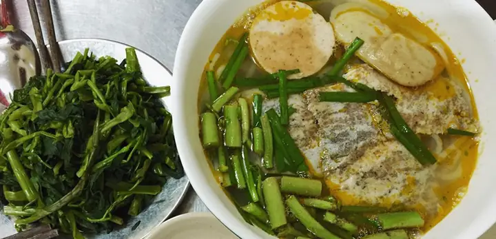 Canh Bún Chợ Trần Hữu Trang
