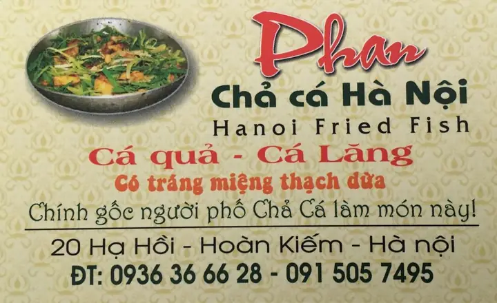 Review Chả Cá Phan 84 Trần Quốc Toản: Địa Chỉ Vàng Cho Tín Đồ Chả Cá Truyền Thống