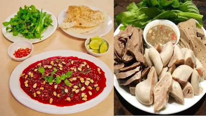 Cháo Lòng Tiết Canh Gần Đây
