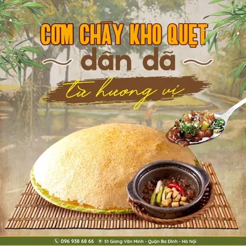 Hướng Dẫn Toàn Tập Cách Làm Cơm Cháy Kho Quẹt Hà Nội Chuẩn Vị Giòn Tan