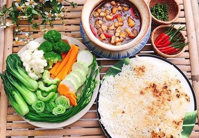 Cơm Cháy Kho Quẹt Nha Trang