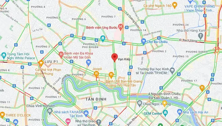 Đường Vạn Kiếp Quận Bình Thạnh